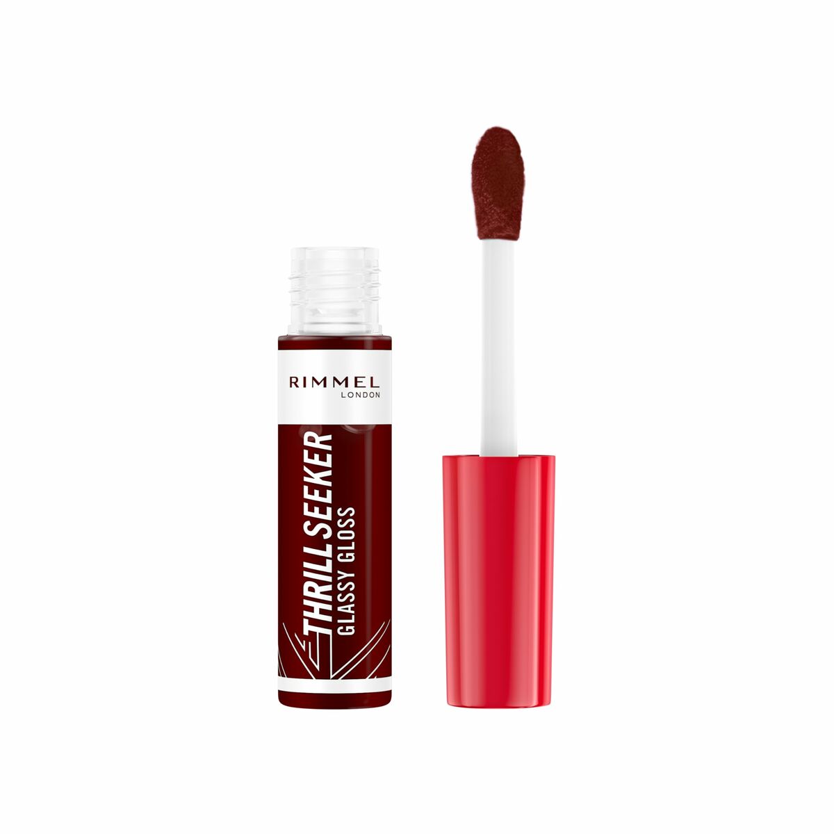 Lip-gloss Rimmel London THRILL SEEKER Nº 750-Frosted Berry 6 ml -  Beauty, Make-up -  Rimmel London.