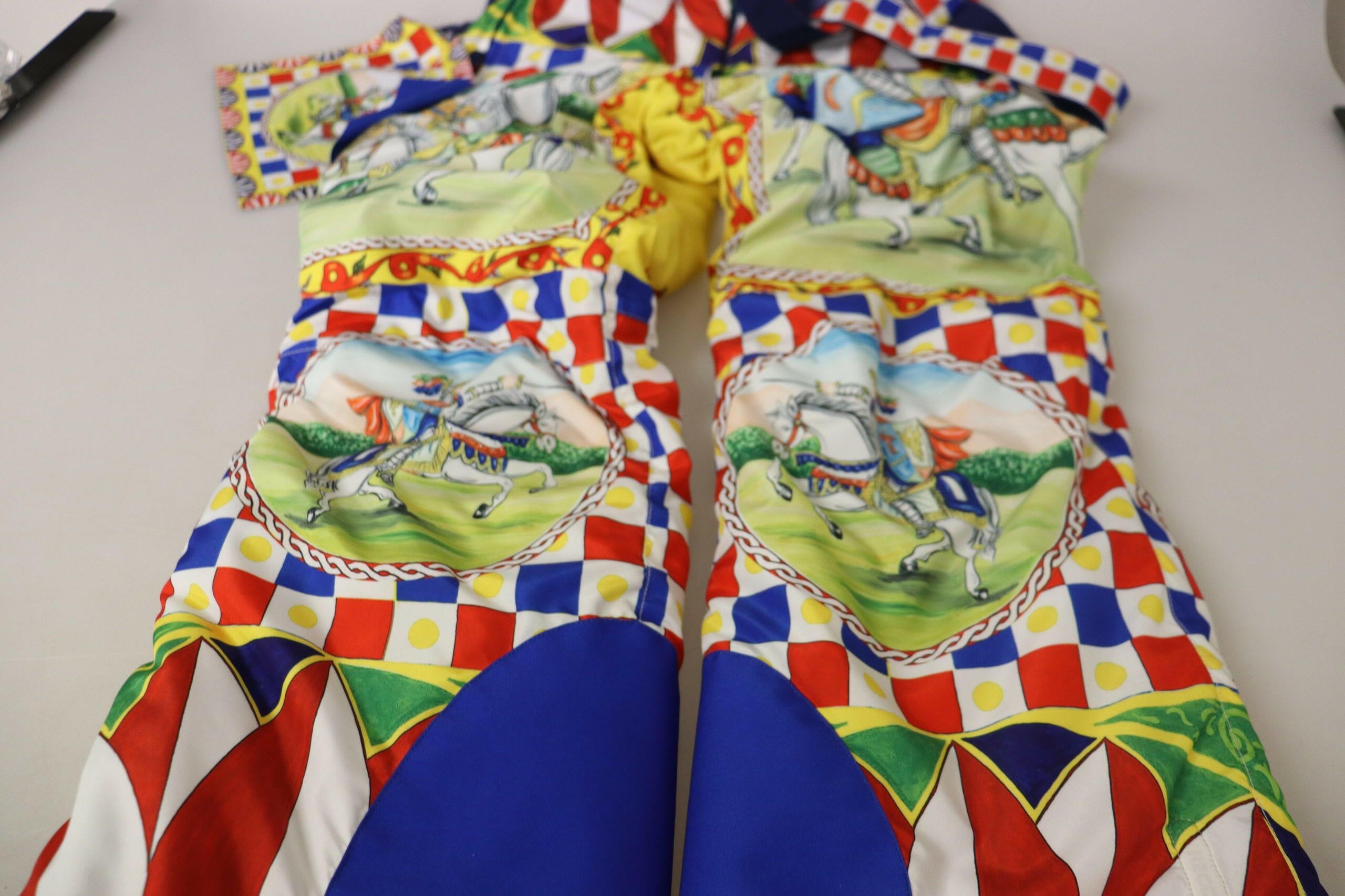 Dolce & Gabbana Multicolor Printed Snow Trouser Pants -   -  Dolce & Gabbana.