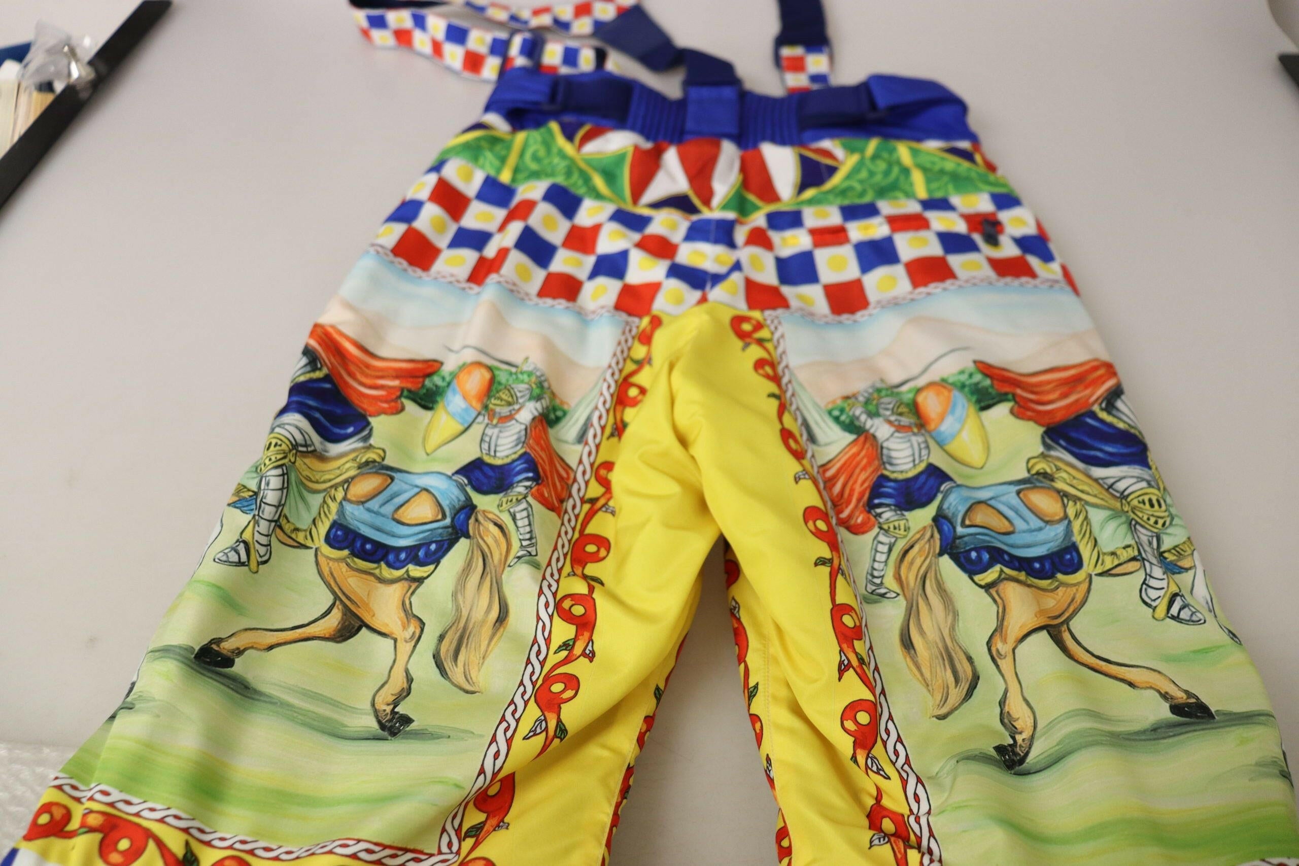 Dolce & Gabbana Multicolor Printed Snow Trouser Pants -   -  Dolce & Gabbana.