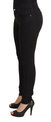 Dolce & Gabbana Black Mid Waist Skinny Denim Cotton Jeans -   -  Dolce & Gabbana.