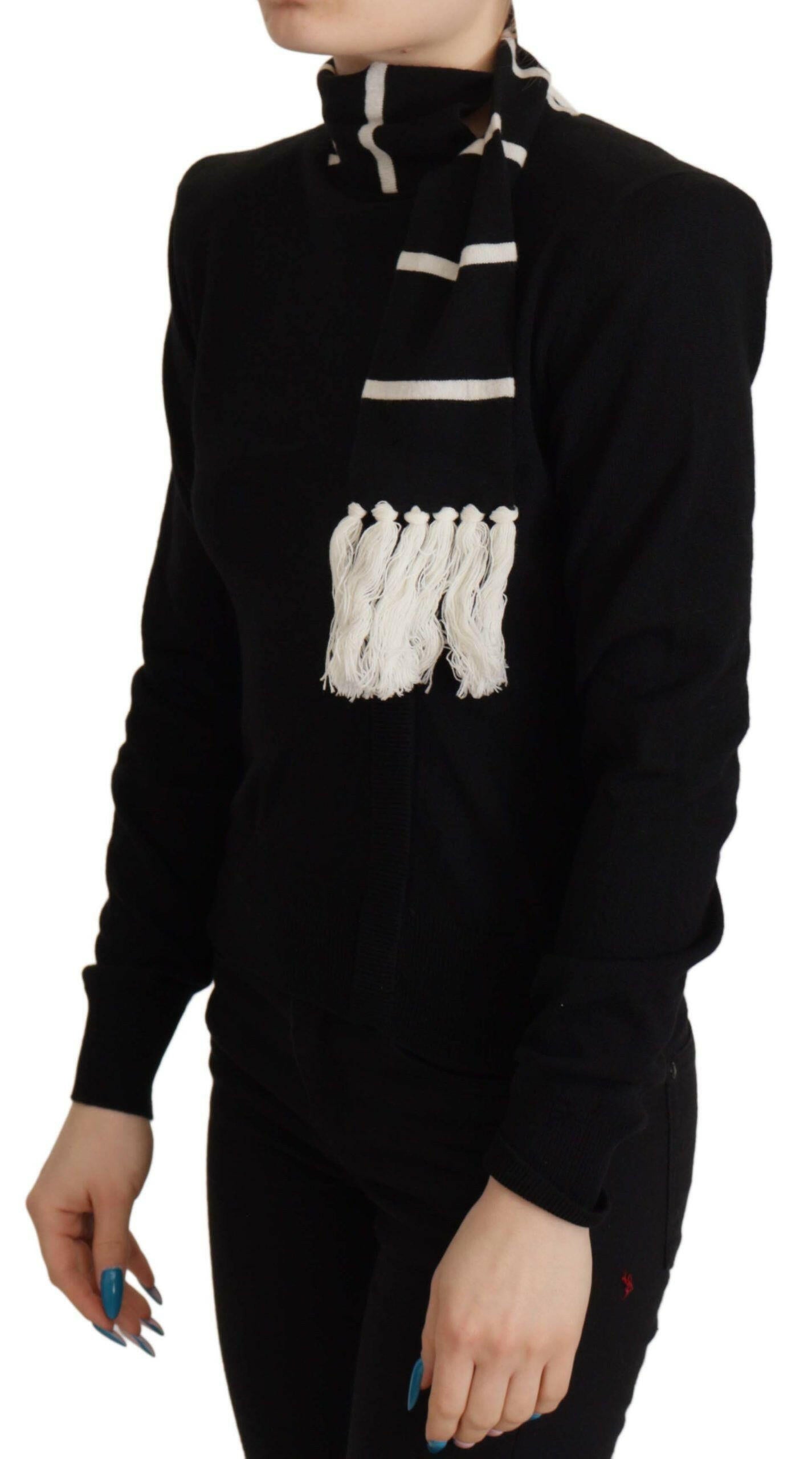 Dolce & Gabbana Black Cashmere Turtleneck Pullover Sweater -   -  Dolce & Gabbana.