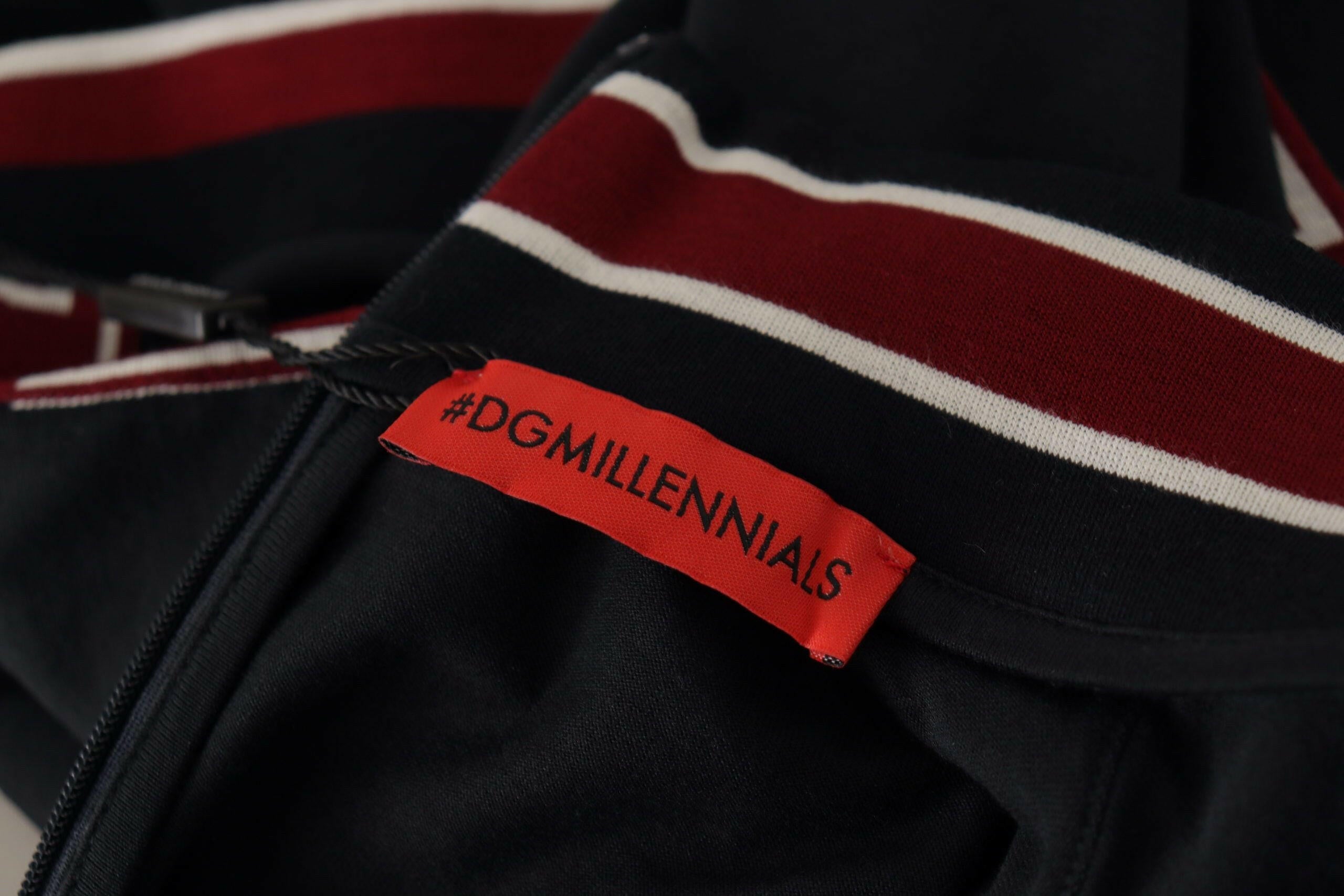 Dolce & Gabbana Black #DGMillennials 100% Cotton T-shirt -   -  Dolce & Gabbana.