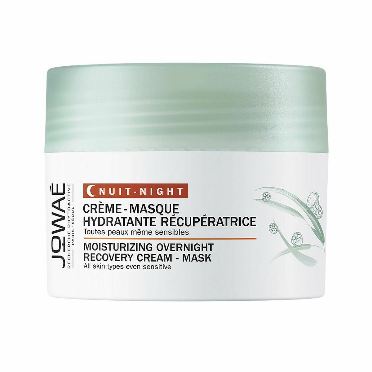 Moisturising Overnight Mask Jowaé Moisturizing 40 ml -  Beauty, Skin care -  Jowaé.
