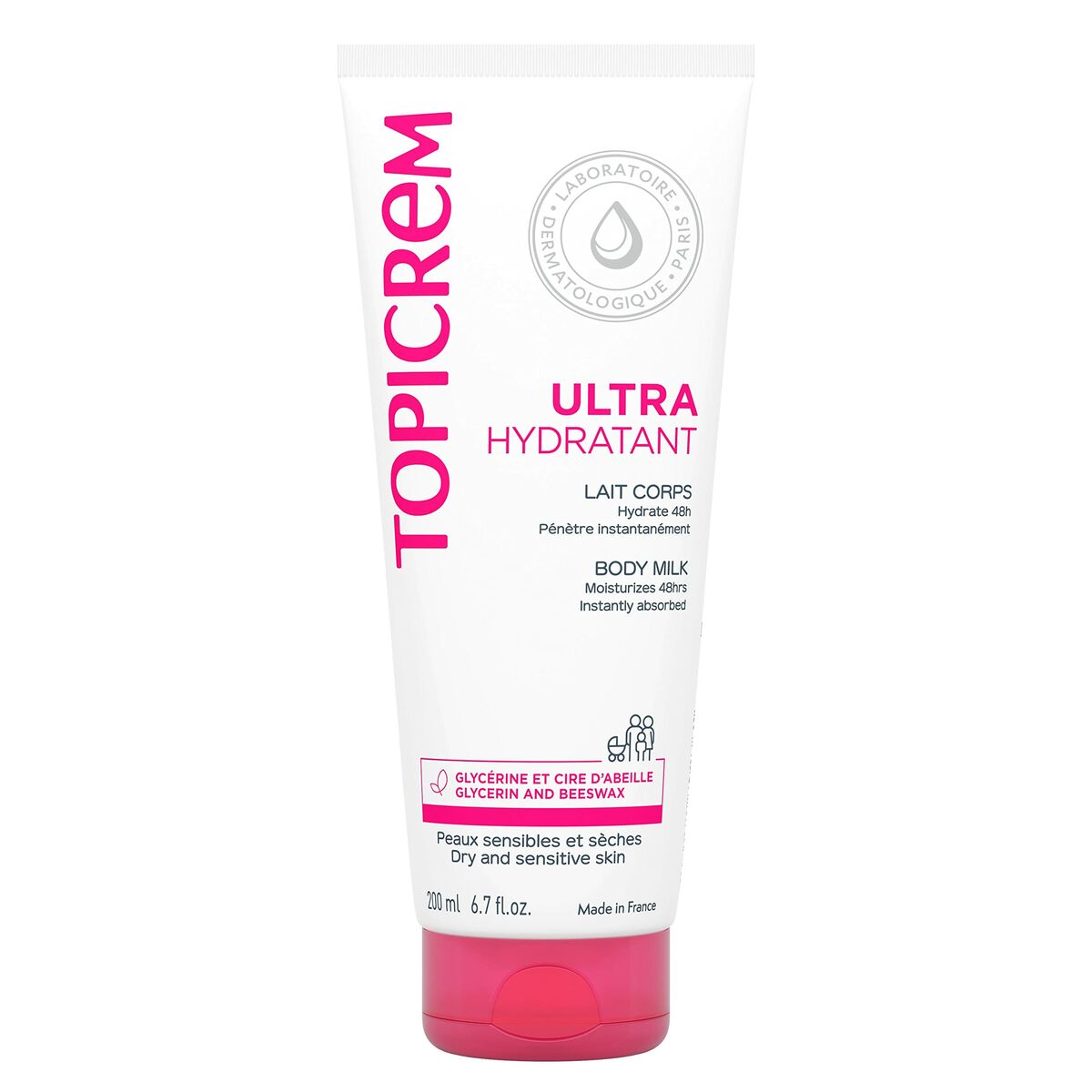 Moisturing Body Milk Topicrem 200 ml -  Beauty, Skin care -  Topicrem.