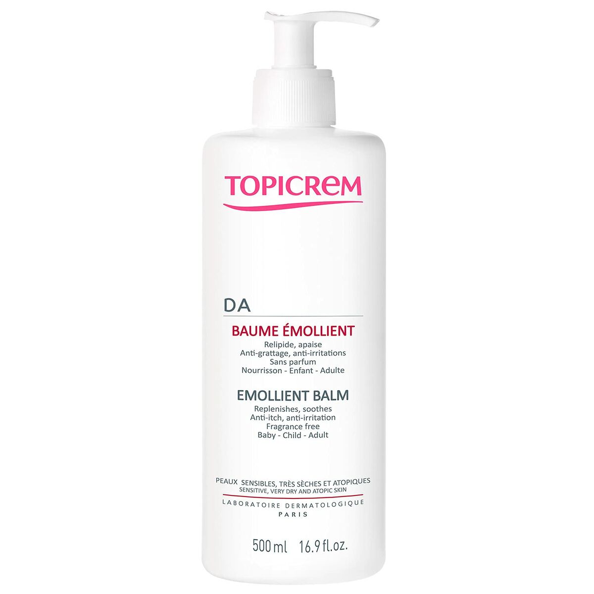 Soothing Balsam for Itching and Irritated Skin Topicrem   500 ml -  Beauty, Skin care -  Topicrem.