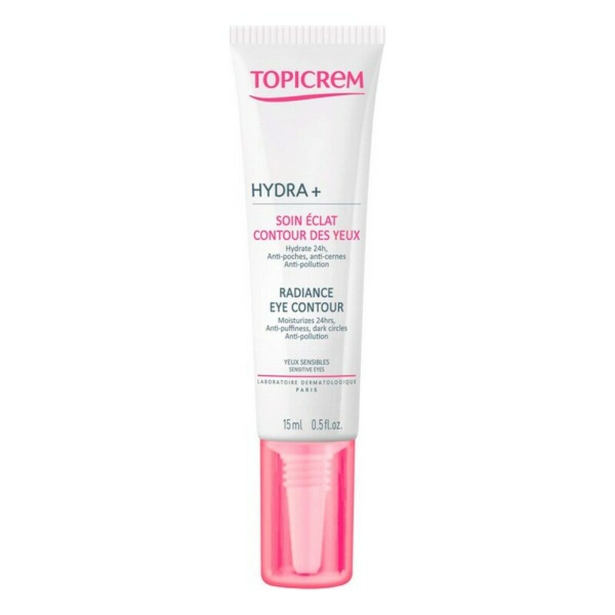 Eye Area Cream Topicrem Radiance Hydra+ 15 ml -  Beauty, Skin care -  Topicrem.