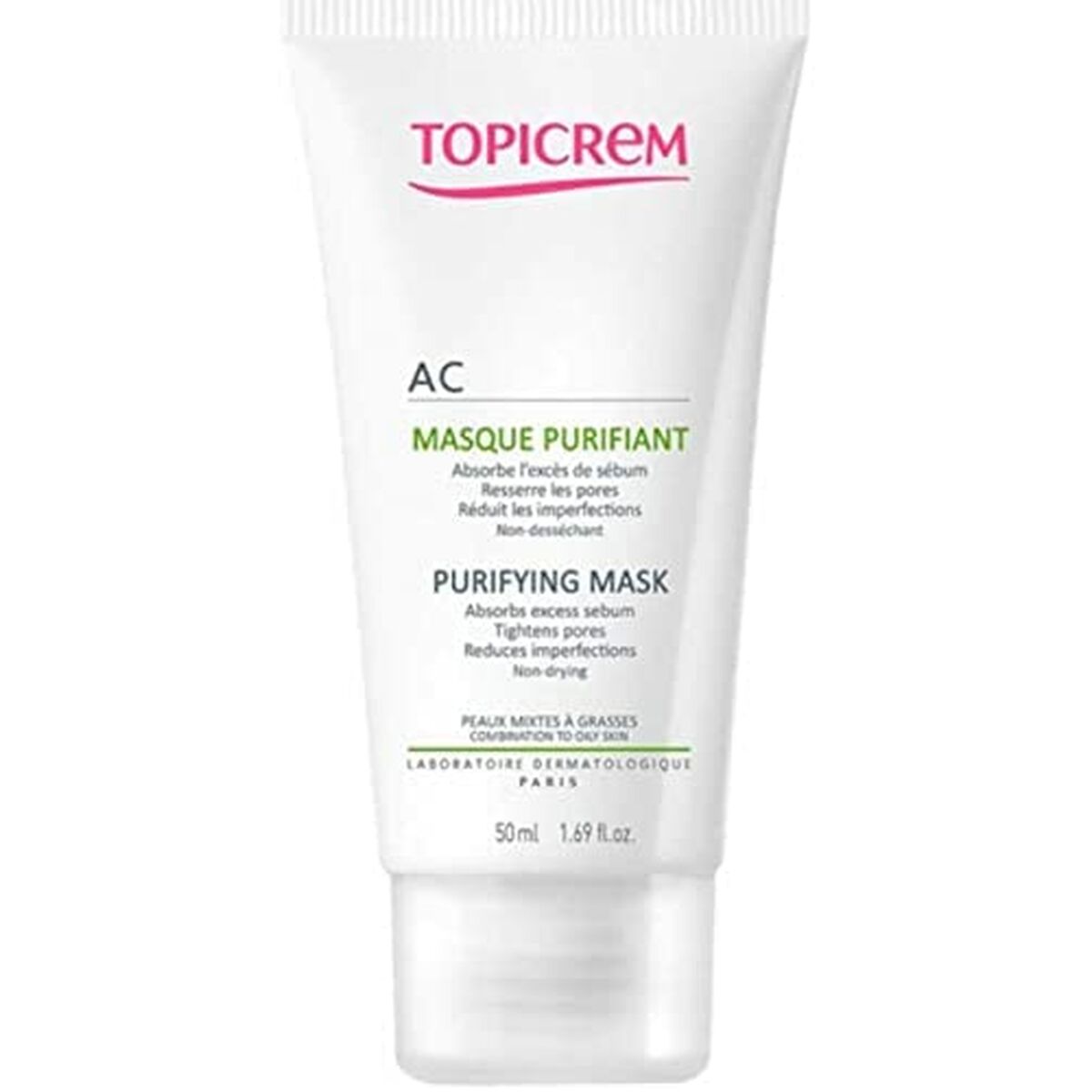 Purifying Mask Topicrem Purifying 50 ml -  Beauty, Skin care -  Topicrem.
