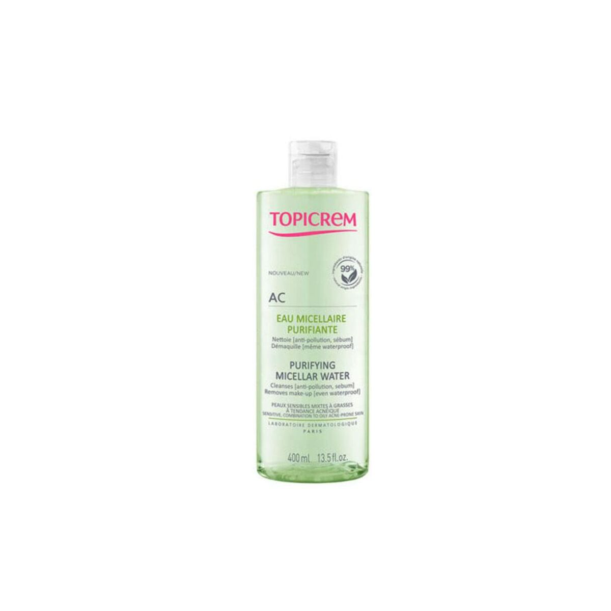 Micellar Water Topicrem Purifying -  Beauty, Skin care -  Topicrem.