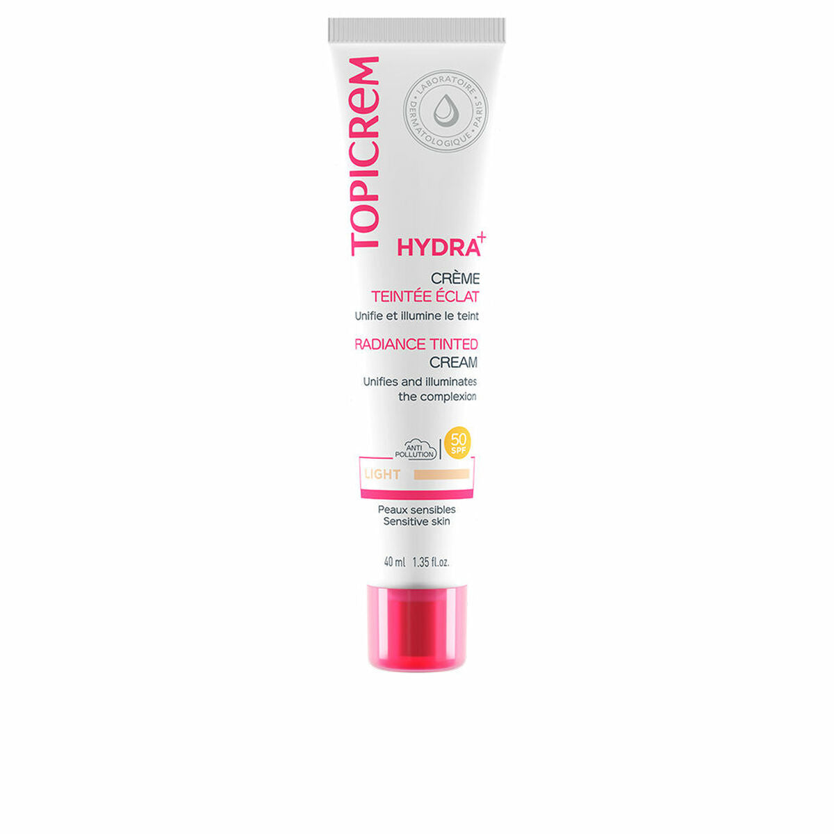Highlighting Cream Topicrem Hydra+ Clear Spf 50 40 ml -  Beauty, Skin care -  Topicrem.