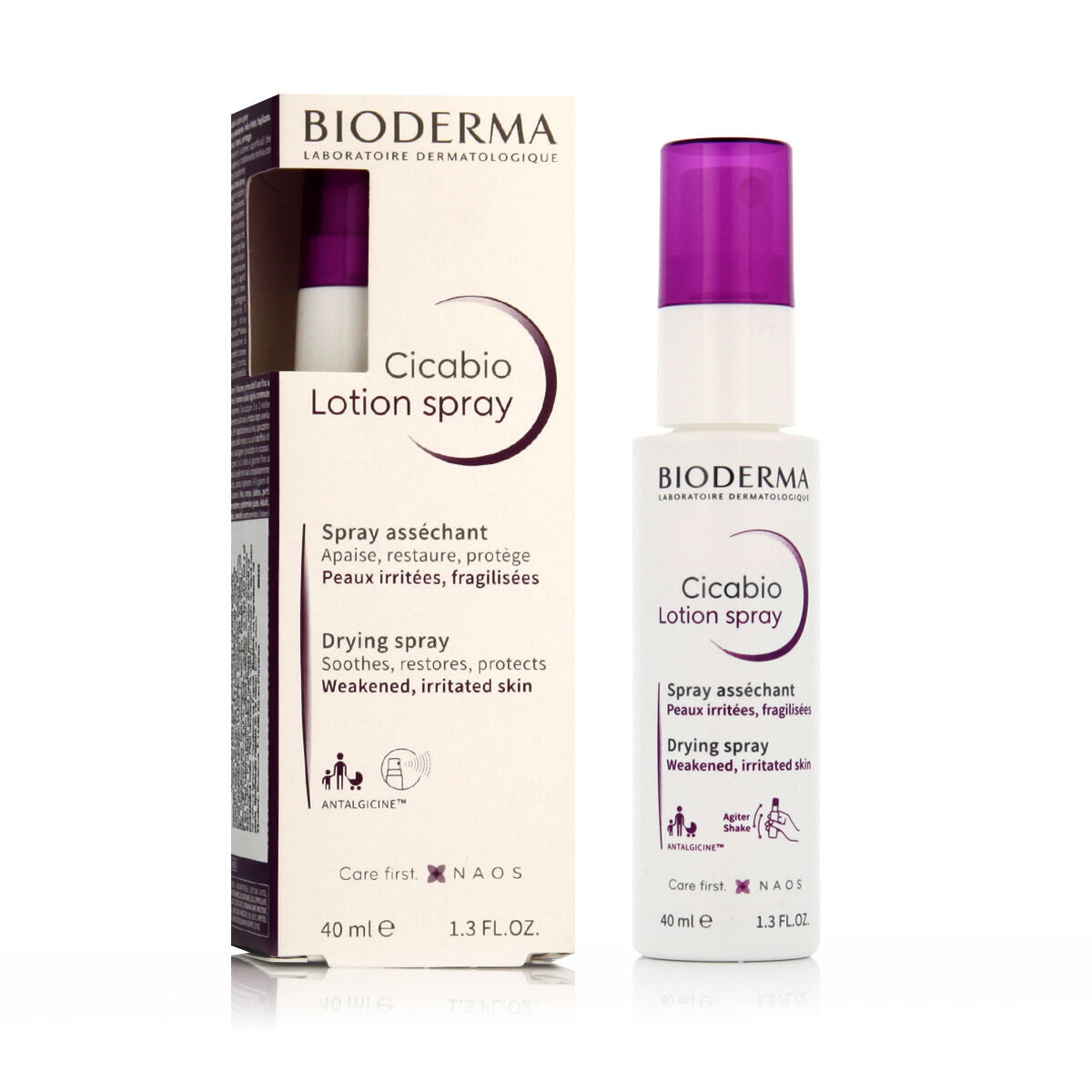 Repair Cream for Babies Bioderma Cicabio 40 ml -  Baby, Hygiene and care -  Bioderma.