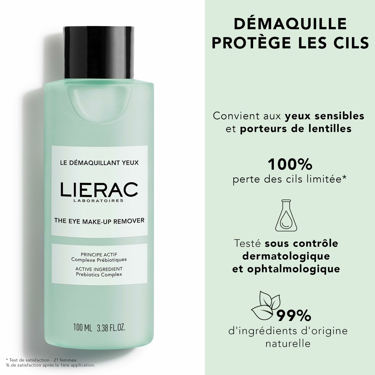 Eye Make Up Remover Lierac LIERAC DÉMAQUILLANT 100 ml -  Beauty, Skin care -  Lierac.