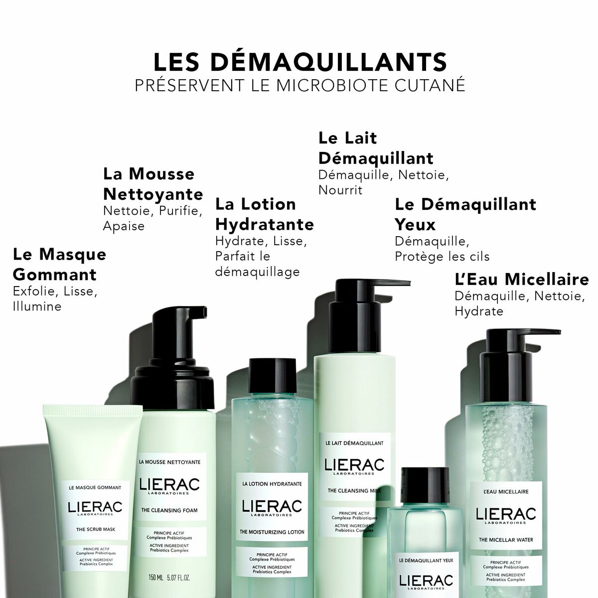 Facial Cleansing Gel Lierac Desmaquillante -  Beauty, Skin care -  Lierac.