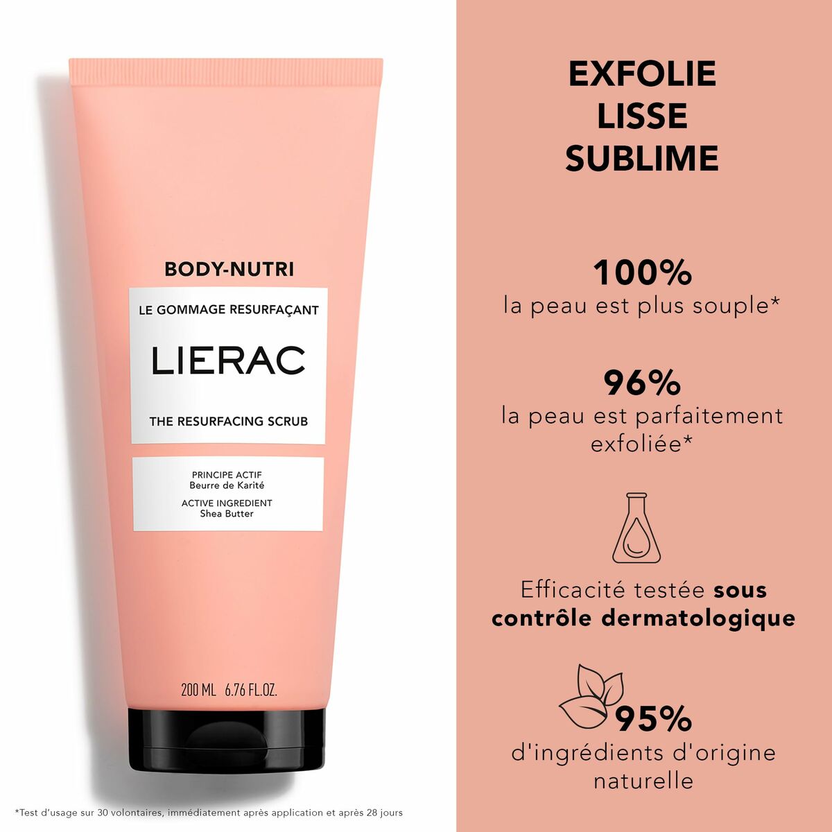 Body Exfoliator Lierac BODY-NUTRI Regenerating -  Beauty, Skin care -  Lierac.