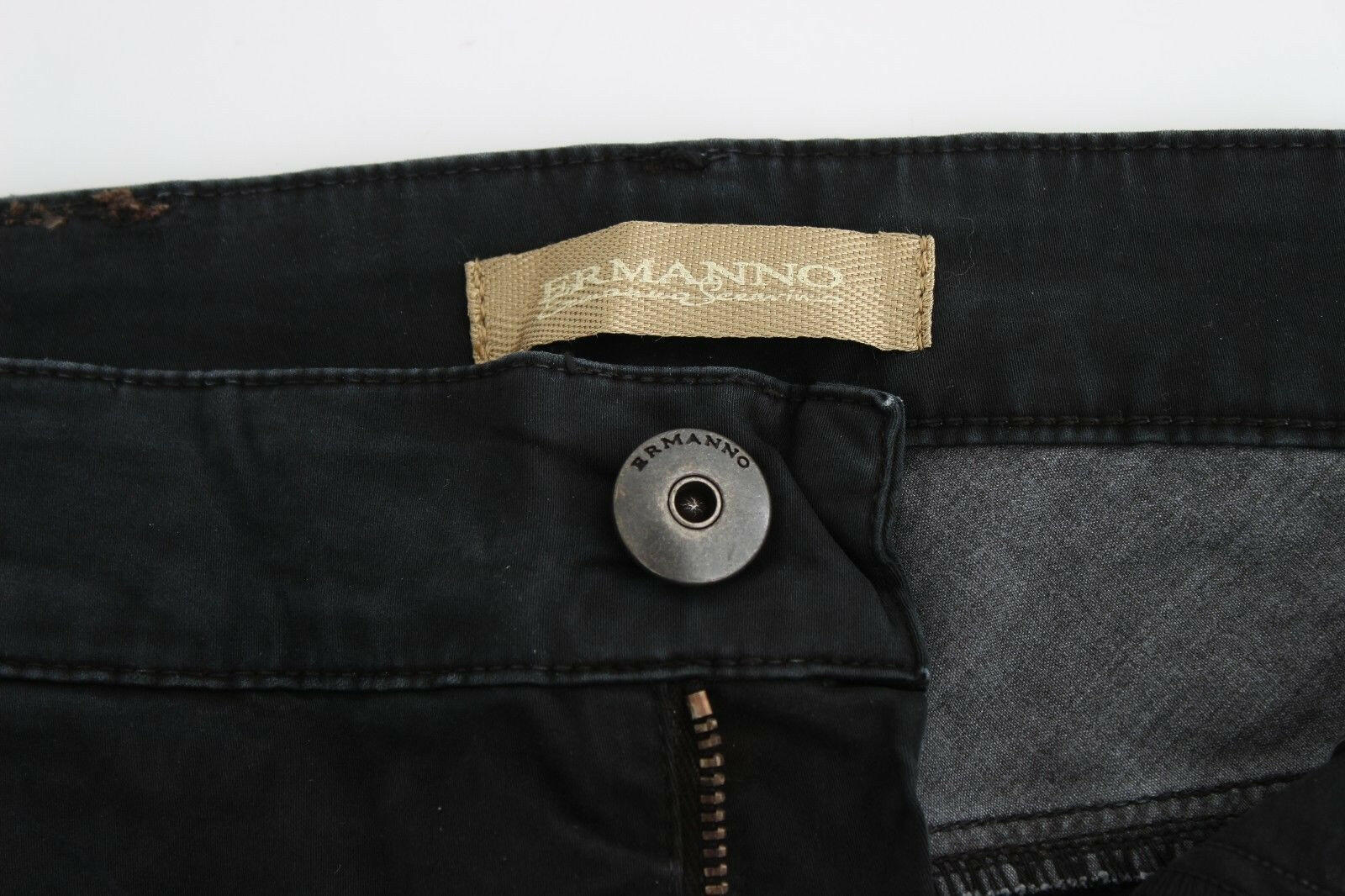 Ermanno Scervino Blue Slim Jeans Denim Pants Skinny Leg Straight -   -  Ermanno Scervino.