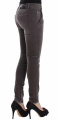 Ermanno Scervino Gray Slim Jeans Denim Pants Skinny Leg Stretch -   -  Ermanno Scervino.