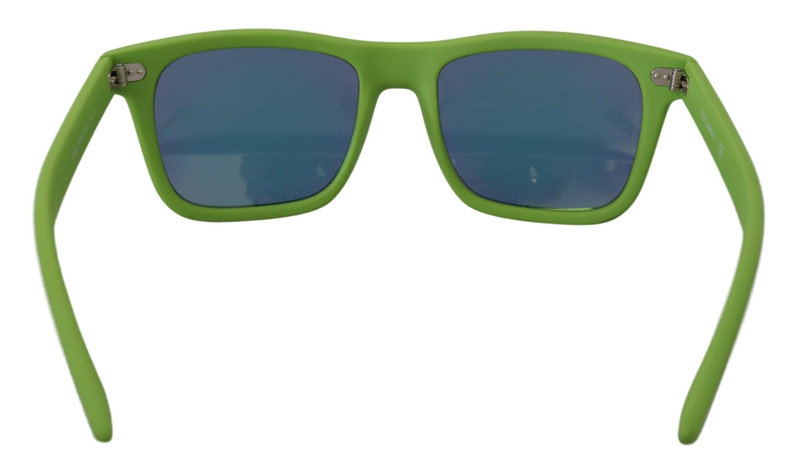 Dolce & Gabbana Green Rubber Full Rim Frame Shades DG6095 Acid Sunglasses -  Jewellery, Women -  Dolce & Gabbana.