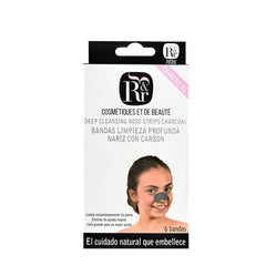 Pore Cleaning Strips Rose & Rose Charcoal 6 Units -  Beauty, Skin care -  Rose & Rose.