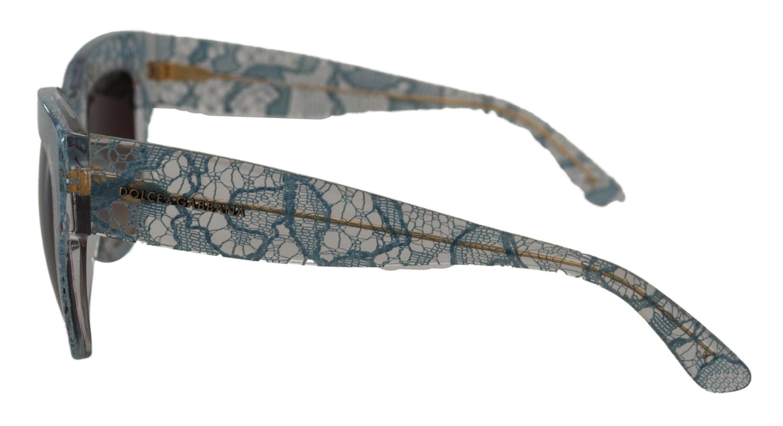 Dolce & Gabbana Blue Lace Acetate Crystal Butterfly DG4231 Sunglasses -  Jewellery, Women -  Dolce & Gabbana.