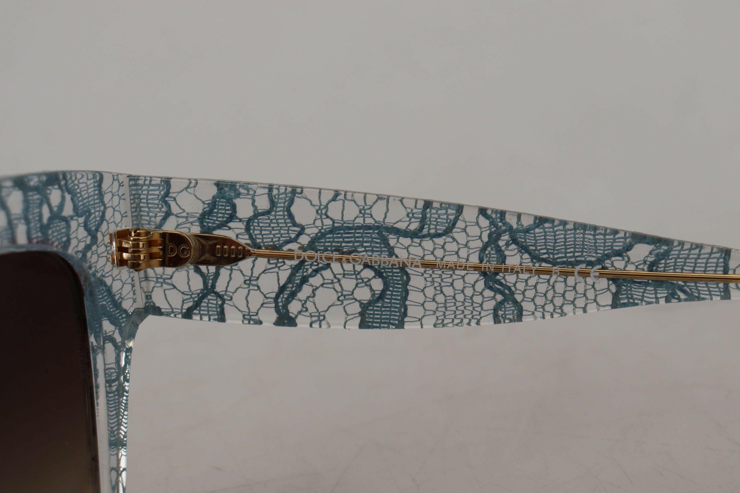 Dolce & Gabbana Blue Lace Acetate Crystal Butterfly DG4231 Sunglasses -  Jewellery, Women -  Dolce & Gabbana.