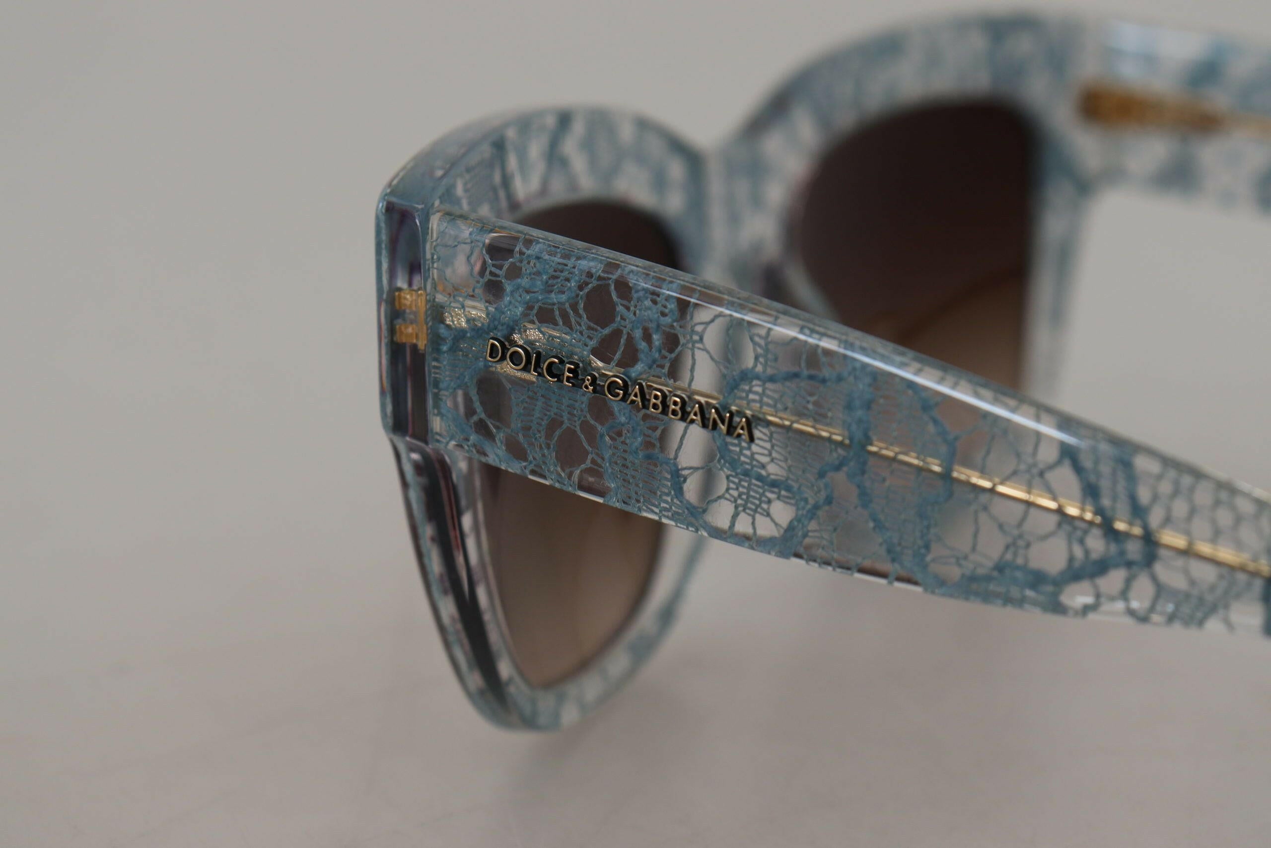 Dolce & Gabbana Blue Lace Acetate Crystal Butterfly DG4231 Sunglasses -  Jewellery, Women -  Dolce & Gabbana.