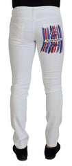 Dolce & Gabbana White Slim Skinny Stretch Cotton Denim Jeans -   -  Dolce & Gabbana.