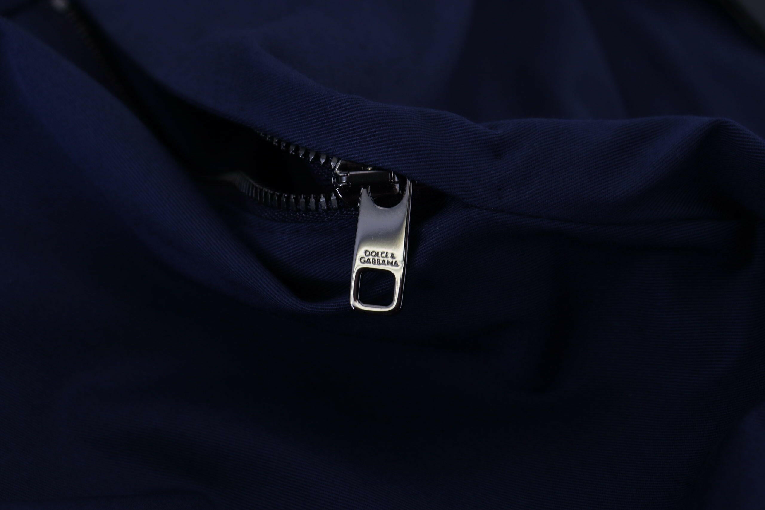 Dolce & Gabbana Blue Chinos Cotton Stretch Casual Shorts -   -  Dolce & Gabbana.