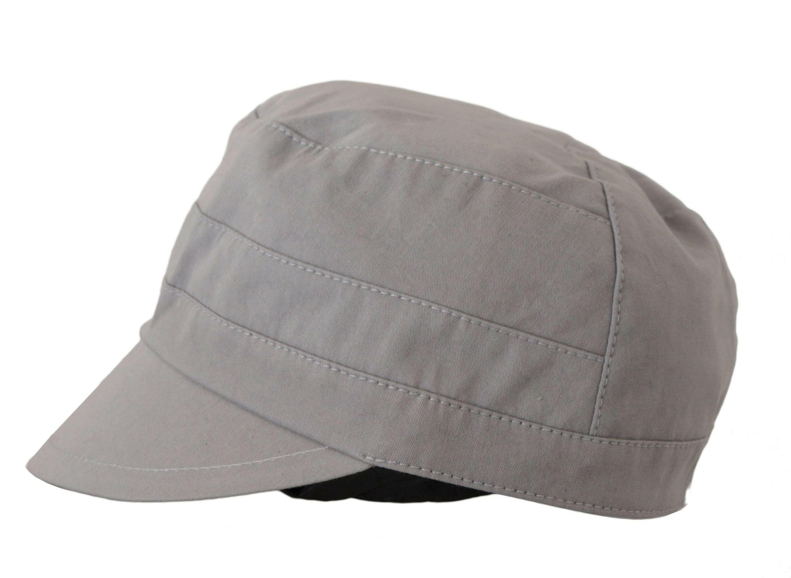 Dolce & Gabbana Gray Newsboy Cap Men Capello Cotton Hat -   -  Dolce & Gabbana.