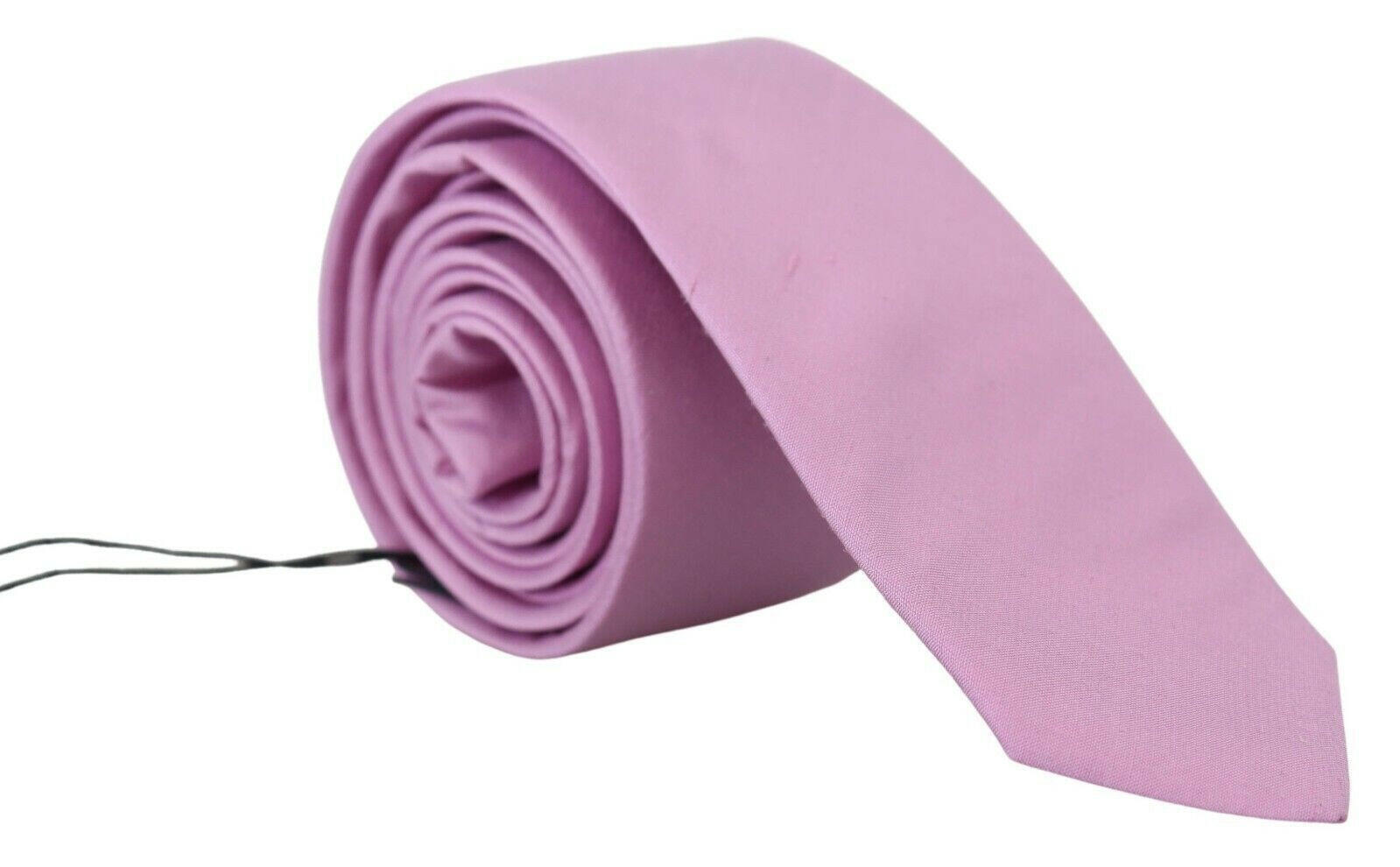 Daniele Alessandrini Pink Classic Men Necktie Accessory Silk Tie -  Neckties, Men -  Daniele Alessandrini.