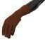 Dolce & Gabbana Brown Cashmere Knitted Hands Mitten Mens Gloves -   -  Dolce & Gabbana.