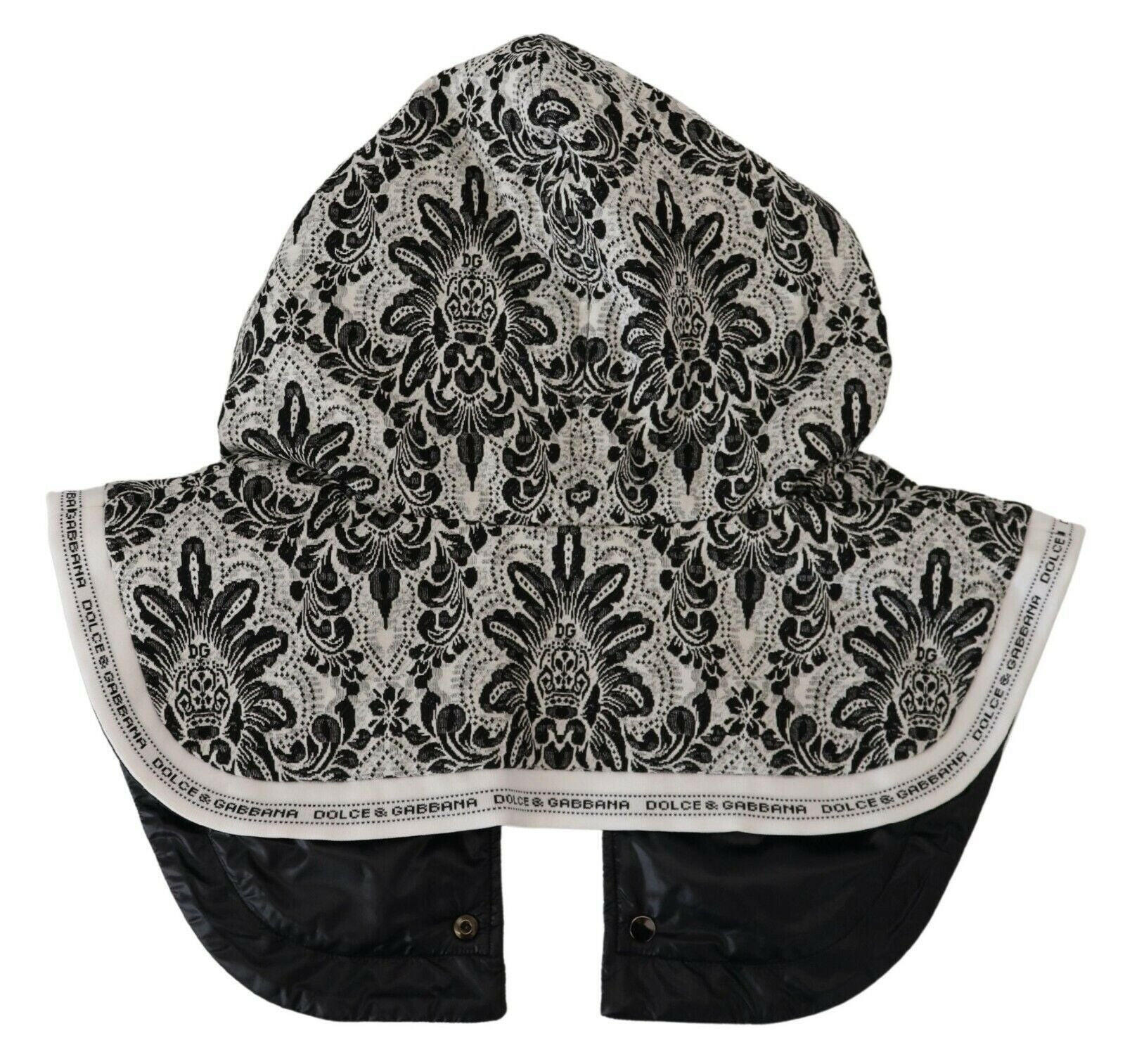 Dolce & Gabbana White Floral Whole Head Wrap One Size Cotton Hat -   -  Dolce & Gabbana.
