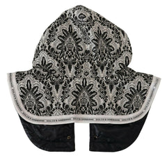 Dolce & Gabbana White Floral Whole Head Wrap One Size Cotton Hat -   -  Dolce & Gabbana.