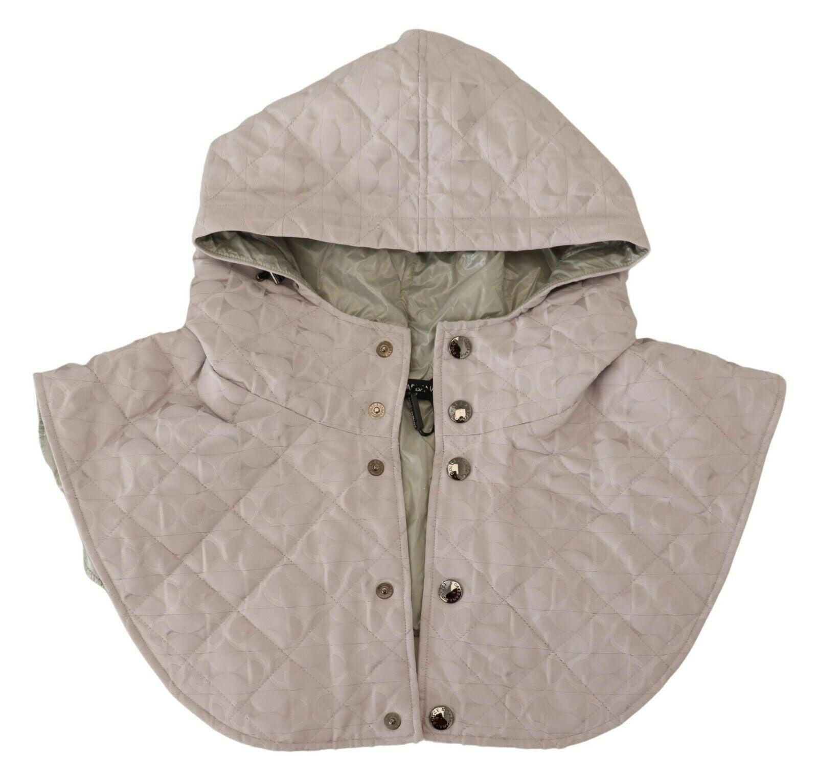 Dolce & Gabbana White Quilted Whole Head Wrap One Size Nylon Hat -   -  Dolce & Gabbana.