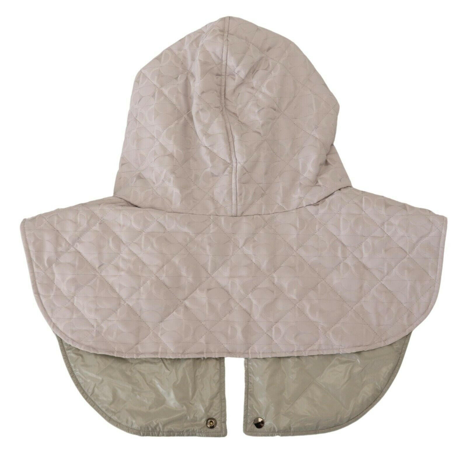 Dolce & Gabbana White Quilted Whole Head Wrap One Size Nylon Hat -   -  Dolce & Gabbana.