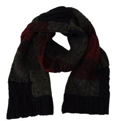 Dolce & Gabbana Multicolor Knitted Men Neck Wrap Shawl Scarf -   -  Dolce & Gabbana.