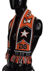 Dolce & Gabbana Multicolor DG Logo Printed Men Neck Wrap Shawl Scarf -   -  Dolce & Gabbana.