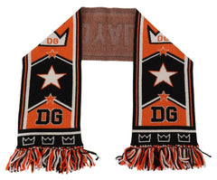 Dolce & Gabbana Multicolor DG Logo Printed Men Neck Wrap Shawl Scarf -   -  Dolce & Gabbana.
