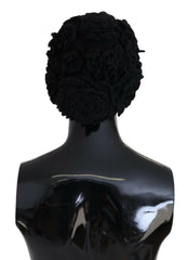 Dolce & Gabbana Black Wool Knit Winter Beanie Hat -   -  Dolce & Gabbana.