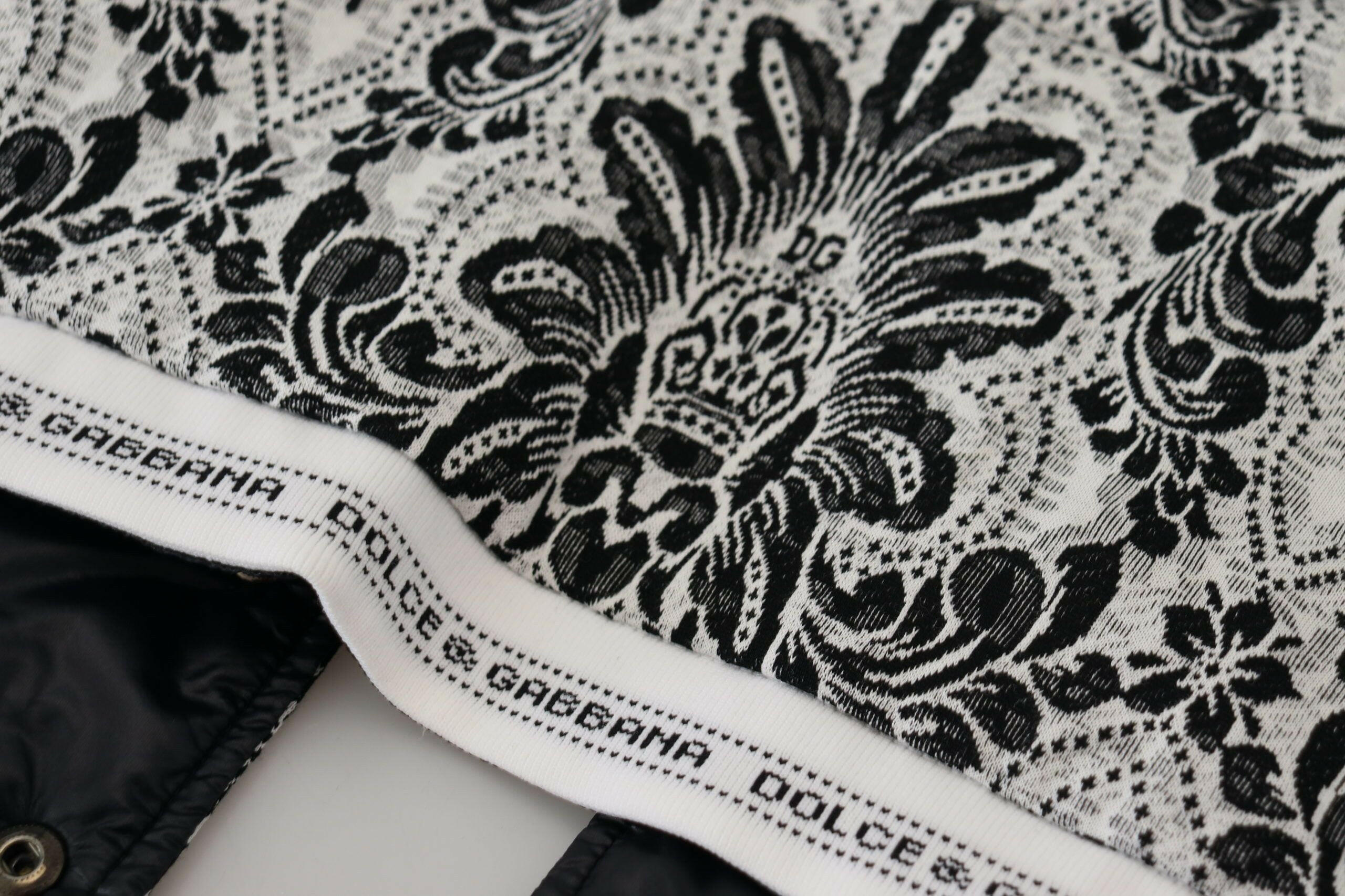 Dolce & Gabbana White Floral Whole Head Wrap One Size Cotton Hat -   -  Dolce & Gabbana.