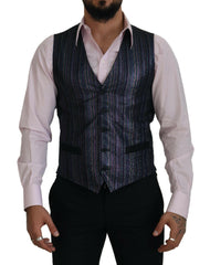 Dolce & Gabbana Multicolor Polyester Waistcoat Dress Formal Vest -  Vests for Men Suits -  Dolce & Gabbana.