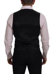 Dolce & Gabbana Multicolor Polyester Waistcoat Dress Formal Vest -  Vests for Men Suits -  Dolce & Gabbana.