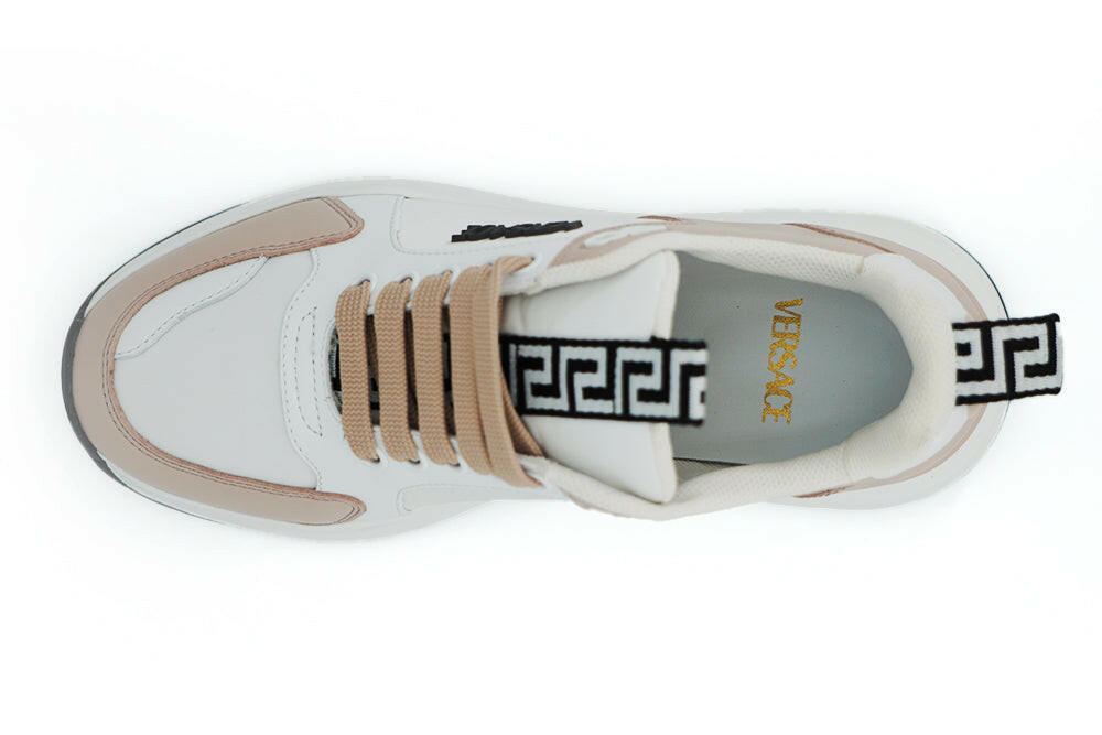 Versace Powder Pink Splendor Sneakers -   -  Versace.