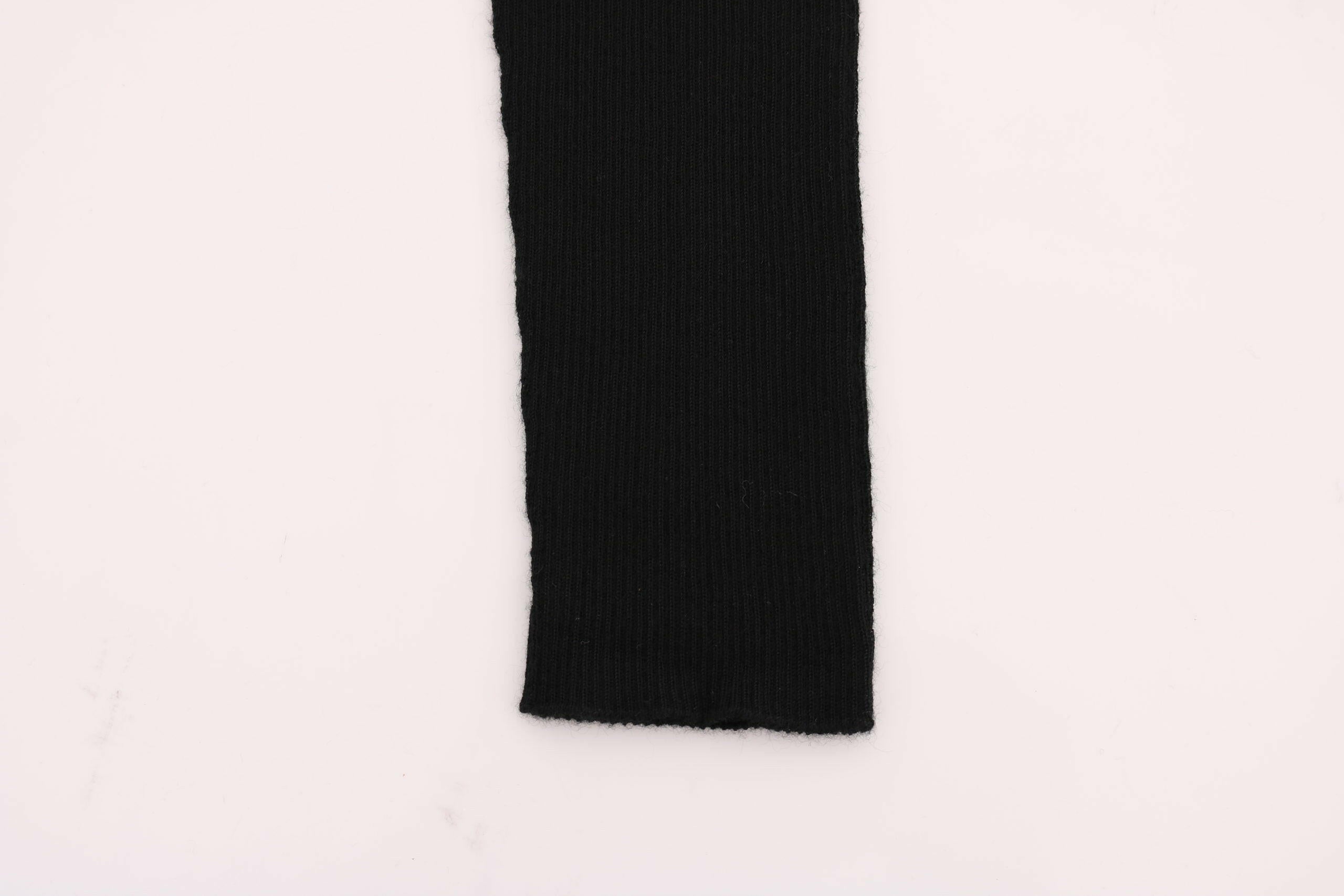Dolce & Gabbana Black Slim Fit Women Cashmere Pants -   -  Dolce & Gabbana.