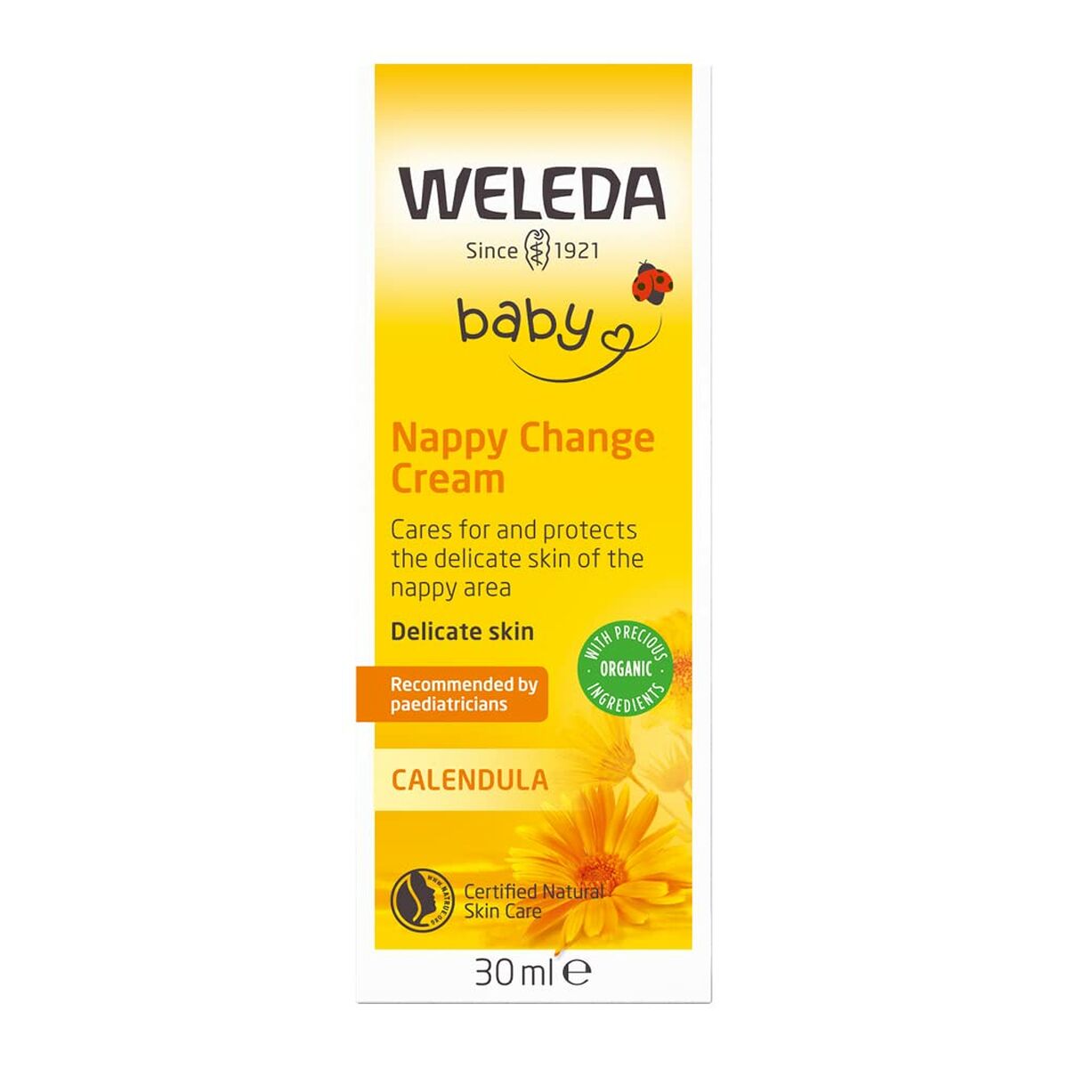 Protective Nappy Cream Weleda Baby Calendula 30 ml -  Baby, Hygiene and care -  Weleda.