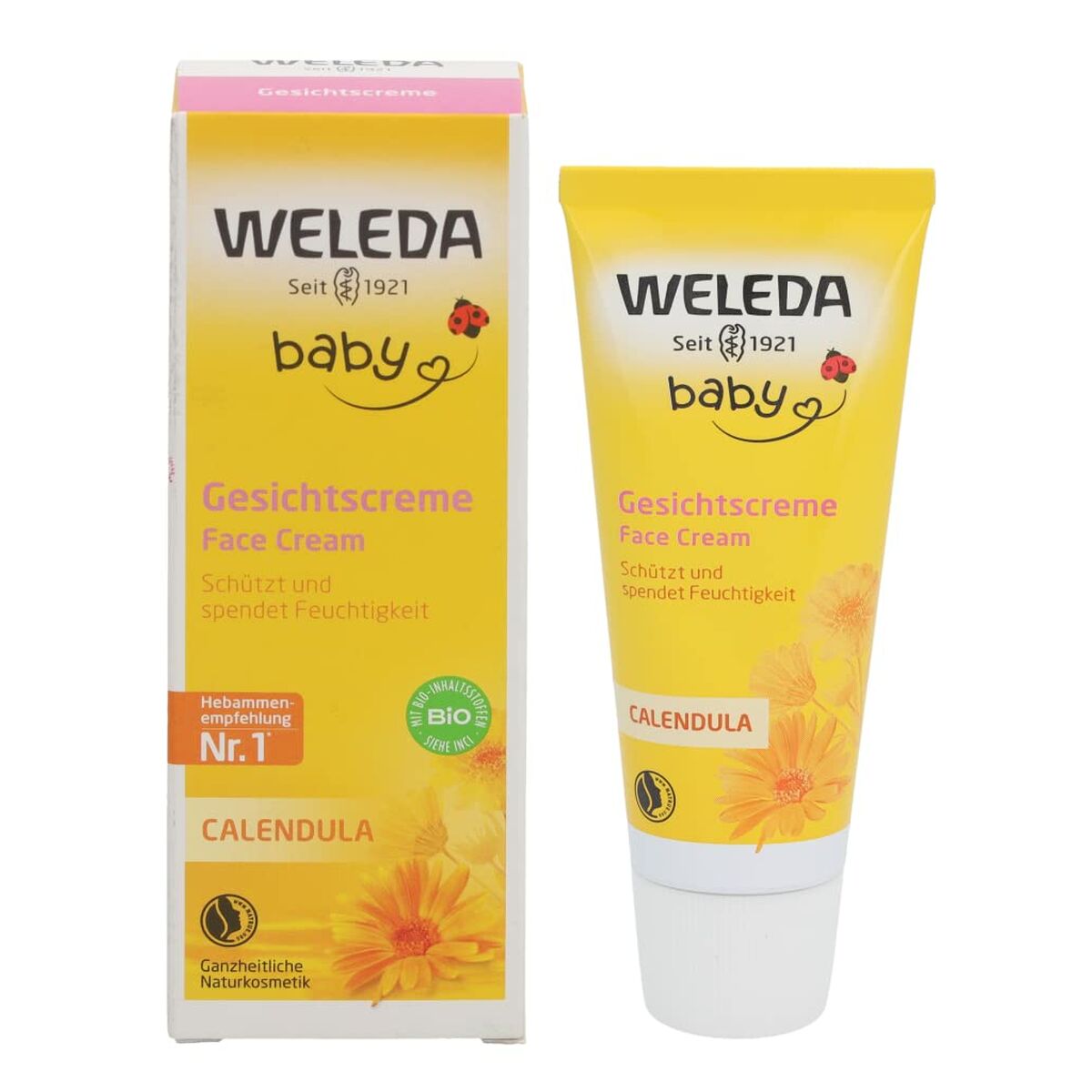 Hydrating Facial Cream for Babies Weleda Baby Calendula 50 ml -  Baby, Hygiene and care -  Weleda.