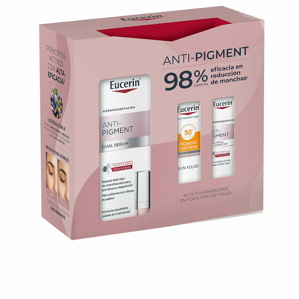 Make-Up Set Eucerin ANTI-PIGMENT -  Beauty, Utensils and accessories -  Eucerin.