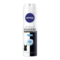 Spray Deodorant Black & White Invisible Fresh Nivea (200 ml) -  Beauty, Bathing and personal hygiene -  Nivea.
