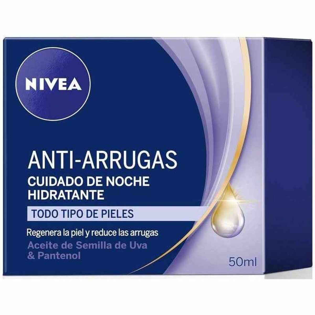 Night Cream Nivea 50 ml Anti-Wrinkle -  Beauty, Skin care -  Nivea.