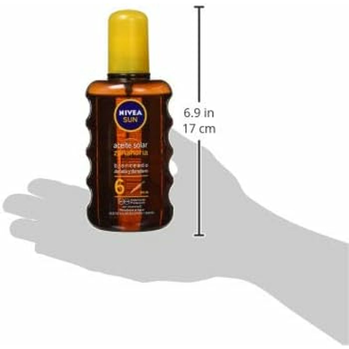 Sunscreen Oil Nivea SUN ZANAHORIA Spf 6 200 ml -  Beauty, Skin care -  Nivea.