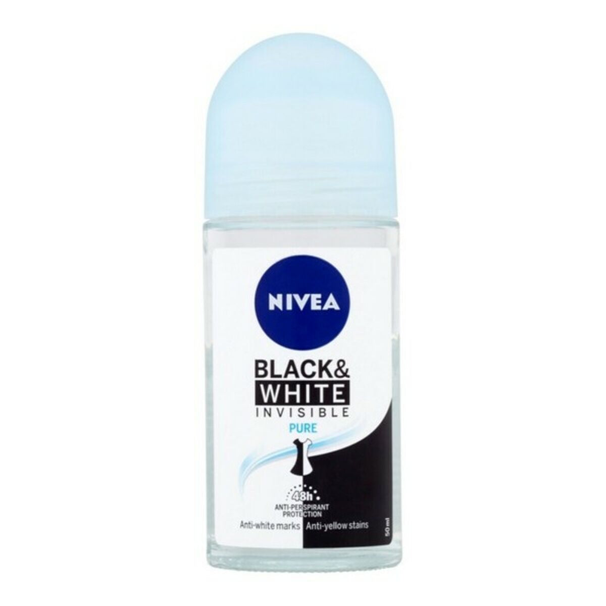 Roll-On Deodorant Men Black & White Active Nivea (50 ml) -  Beauty, Bathing and personal hygiene -  Nivea.