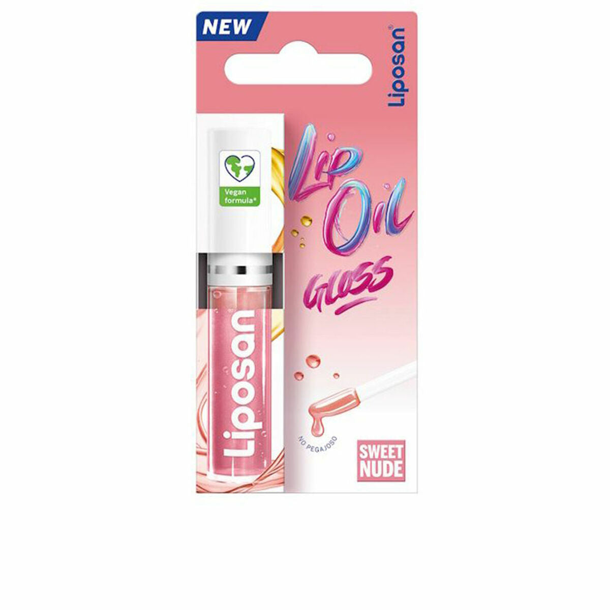 Coloured Lip Balm Liposan Lip Oil Gloss Sweet Nude 5,5 ml -  Beauty, Skin care -  Liposan.